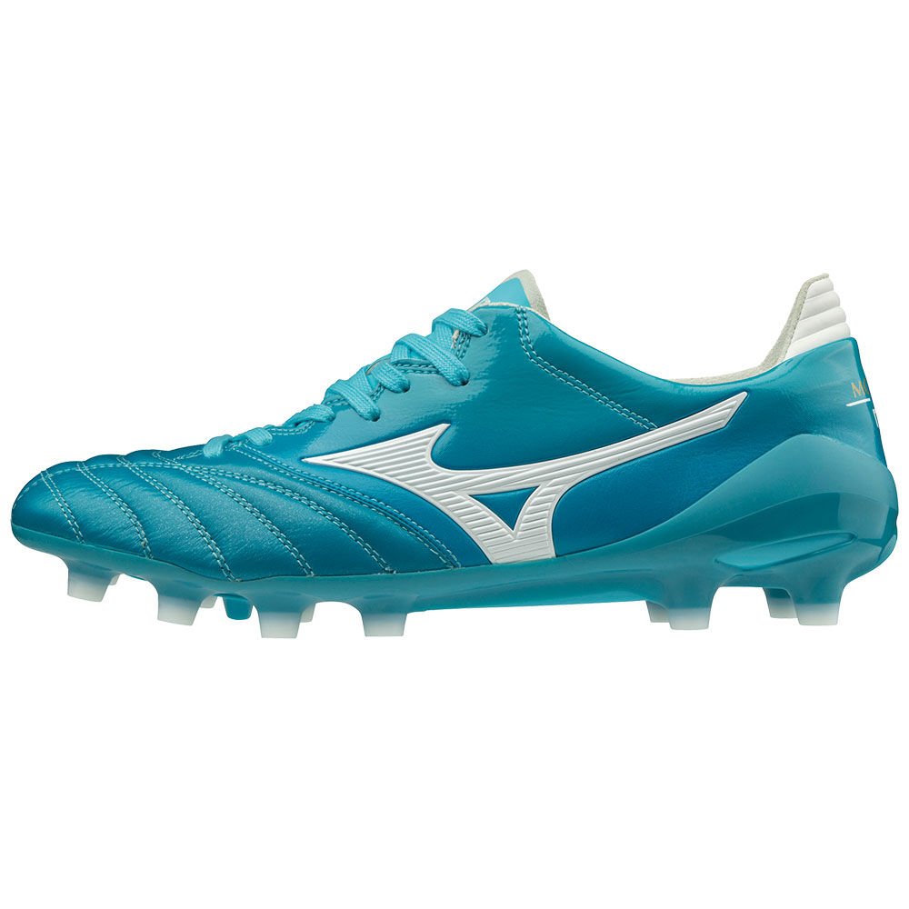 Mizuno MORELIA NEO II JAPAN Női Focicipő Kék Türkiz/Fehér HRW841075